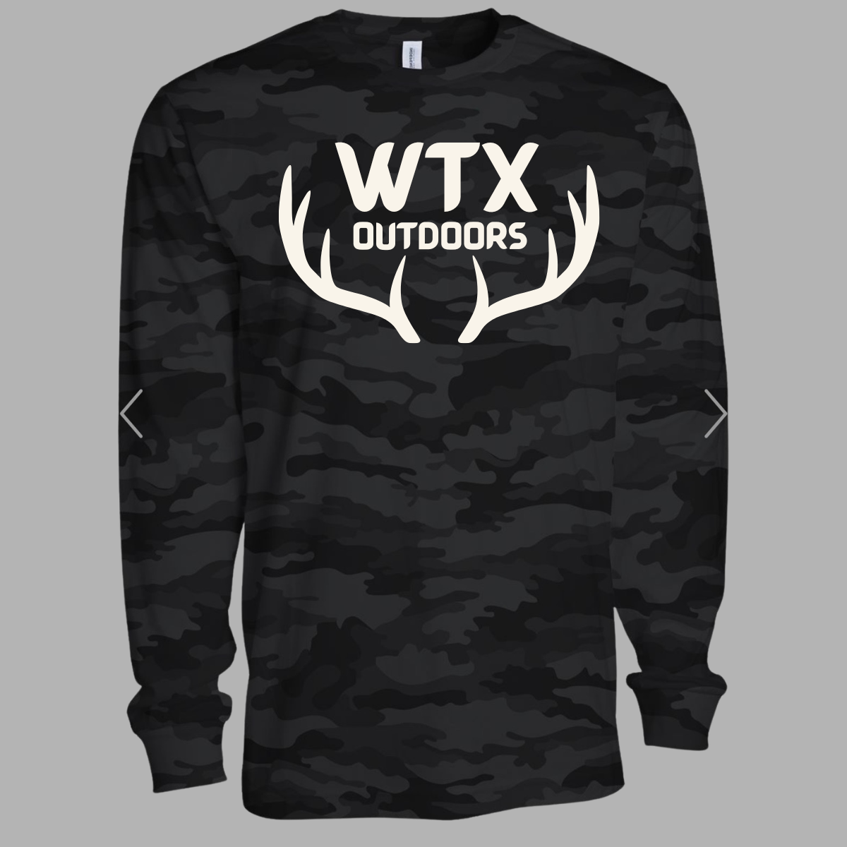 LONG SLEEVE TEE - BUCK - STORM CAMO