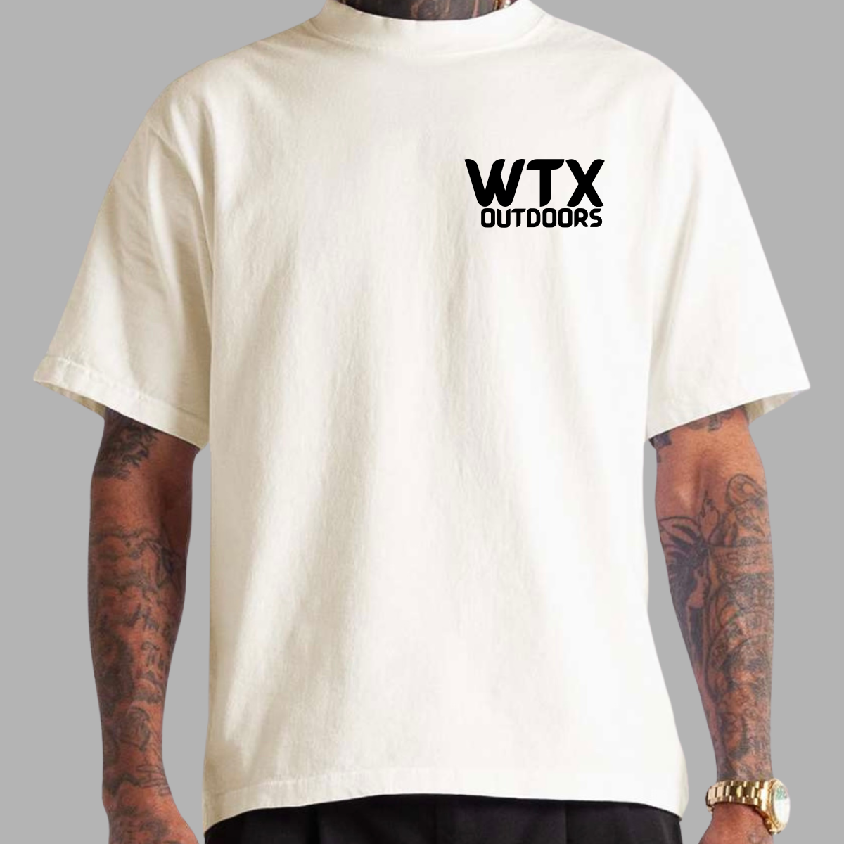 SHORT SLEEVE TEE - CLASSIC - OFF WHITE