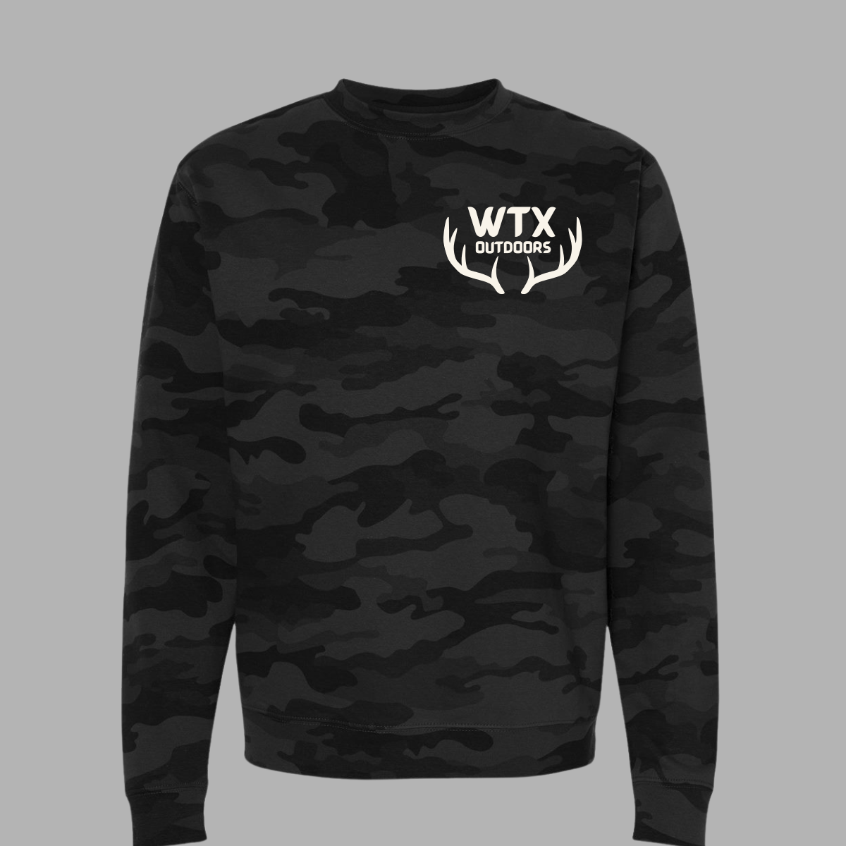 CREWNECK - BUCK - STORM CAMO