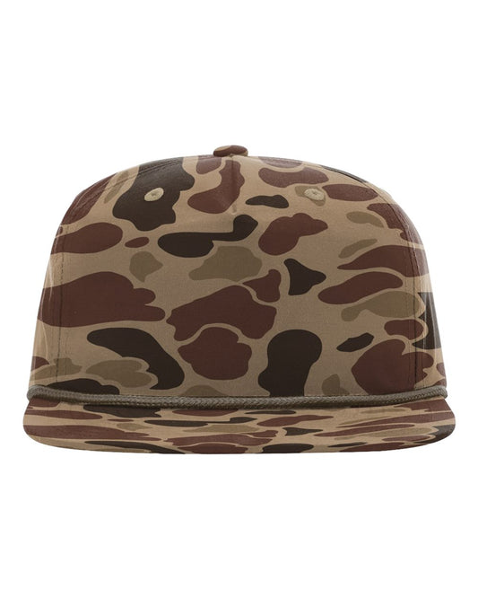 GRAMPS ROPE HAT - DUCK HEAD - BARK CAMO