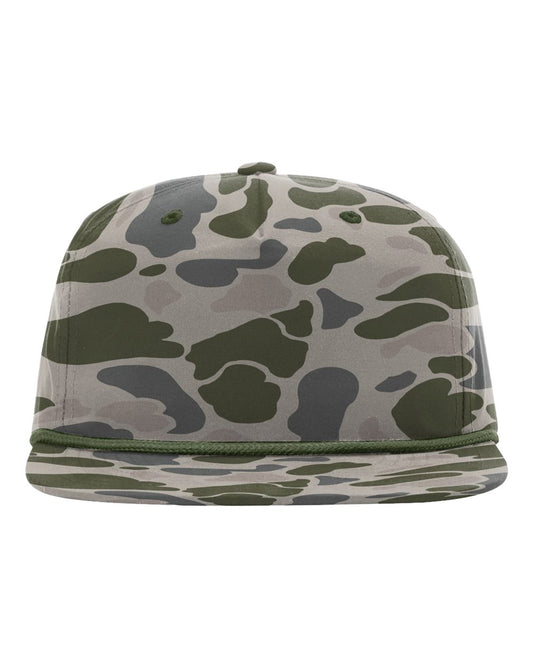 GRAMPS ROPE HAT - BASS - MARSH CAMO